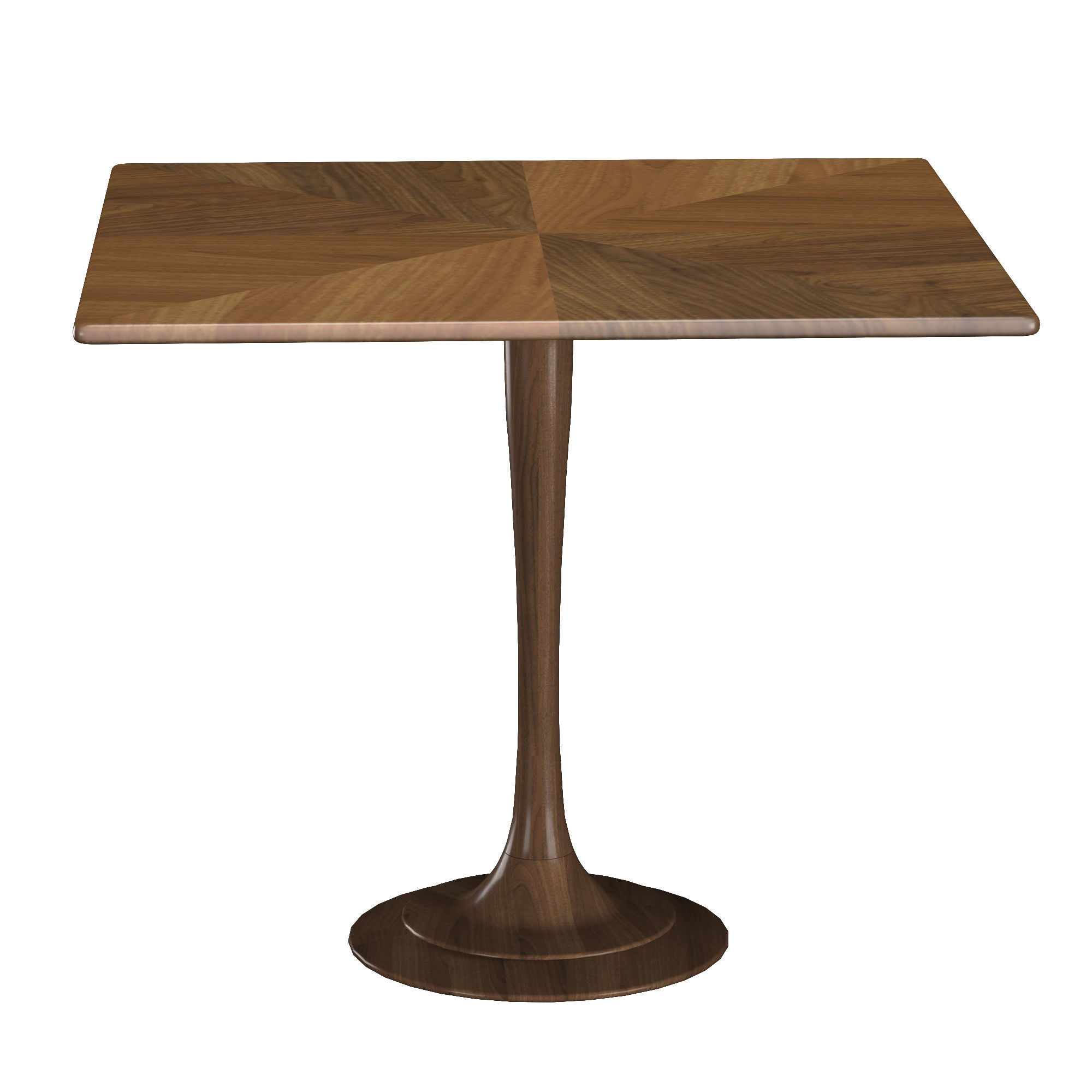 Bistro table 3D model_2