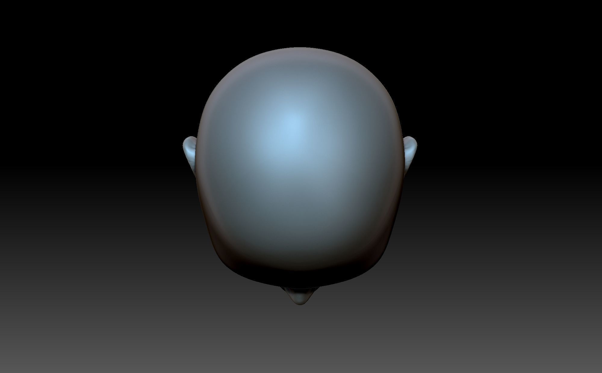 Doll head 3D print model_8