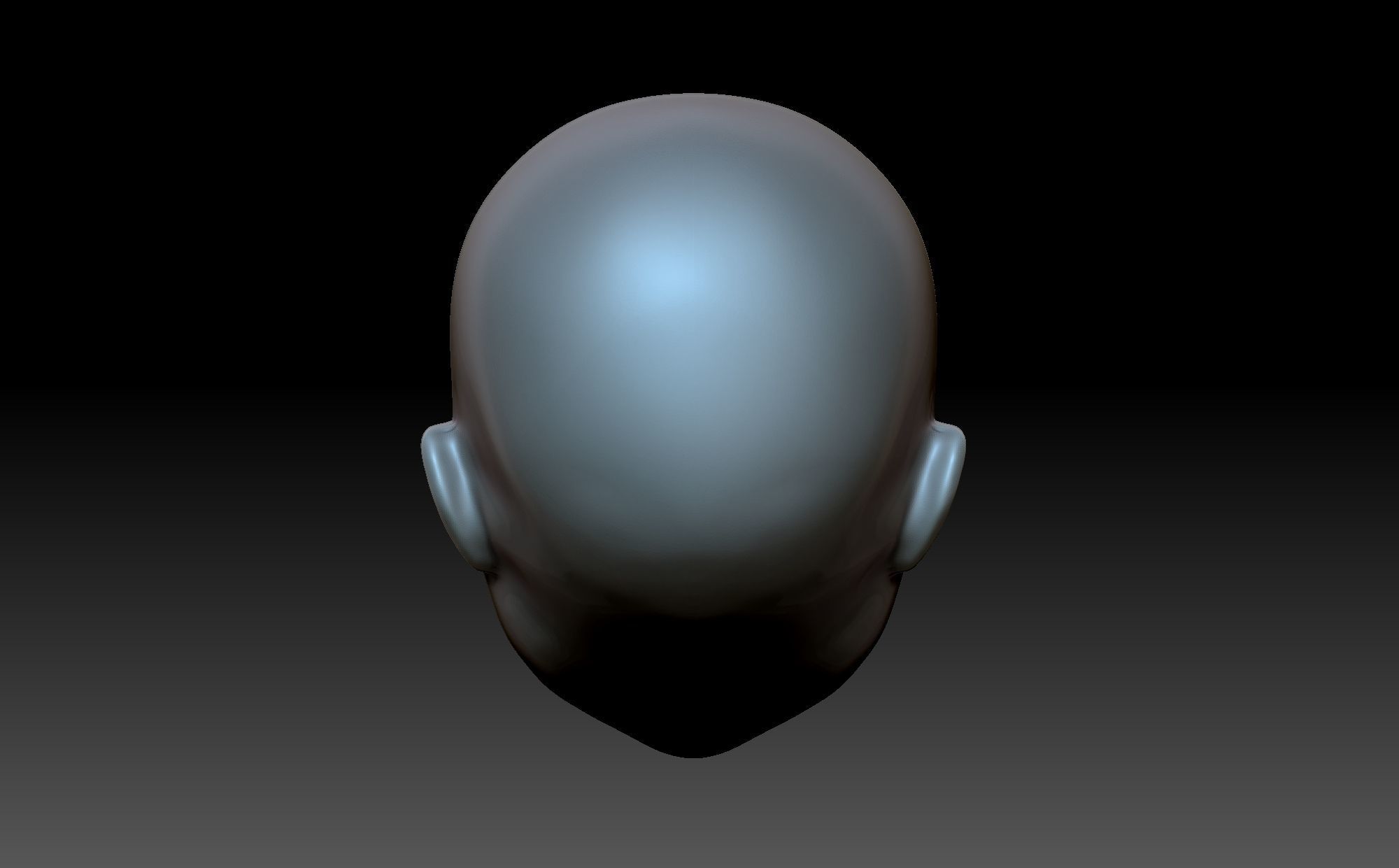 Doll head 3D print model_4