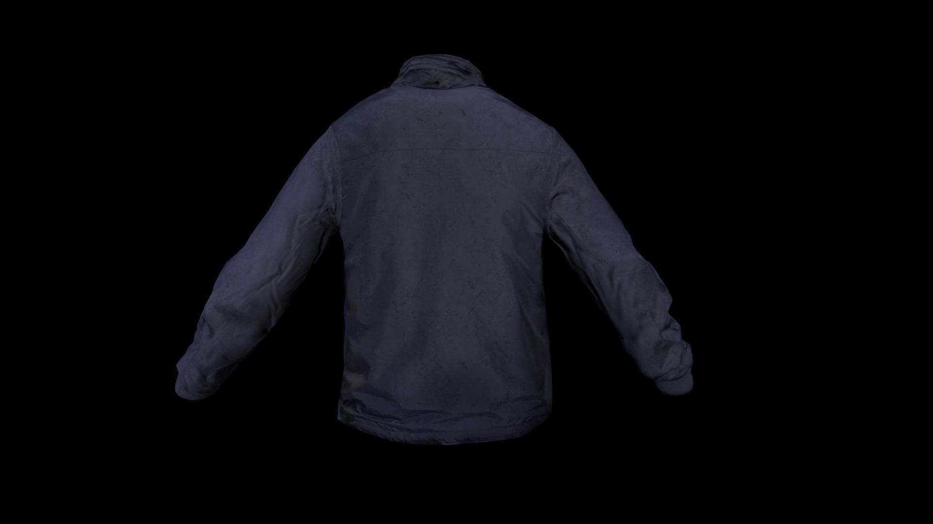 jacket Low-poly 3D model_4