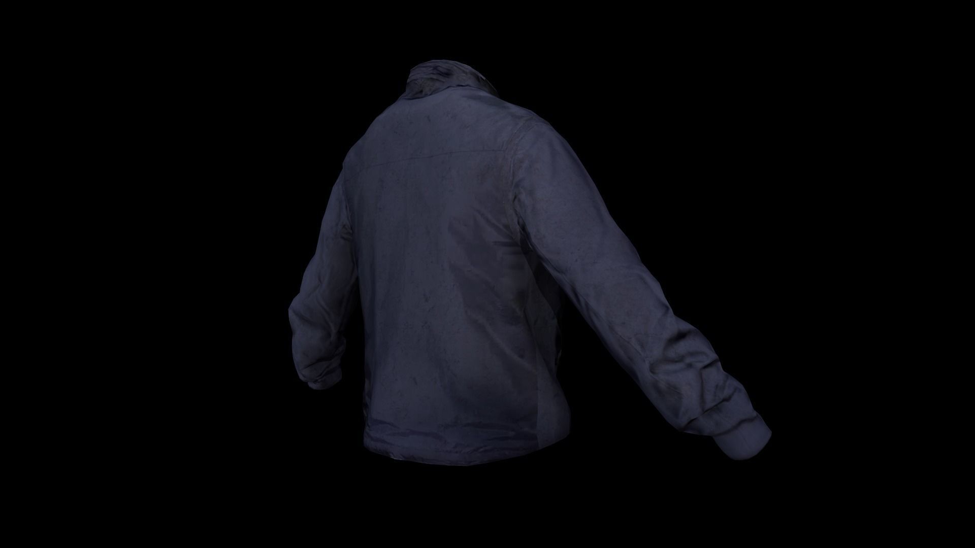 jacket Low-poly 3D model_2