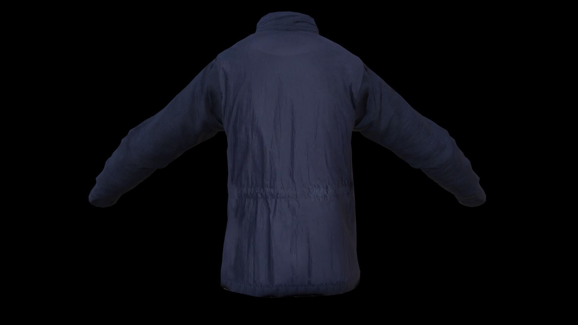 jacket Low-poly 3D model_10