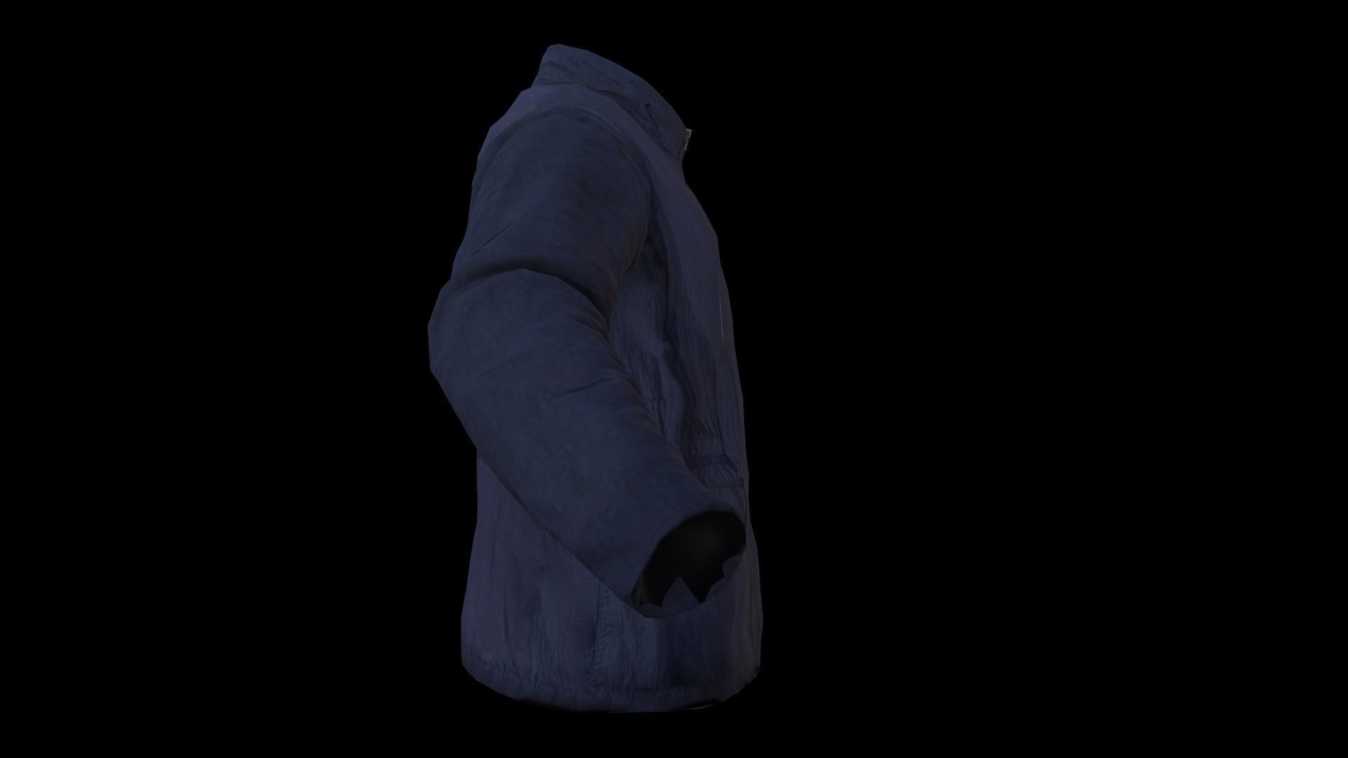 jacket Low-poly 3D model_13