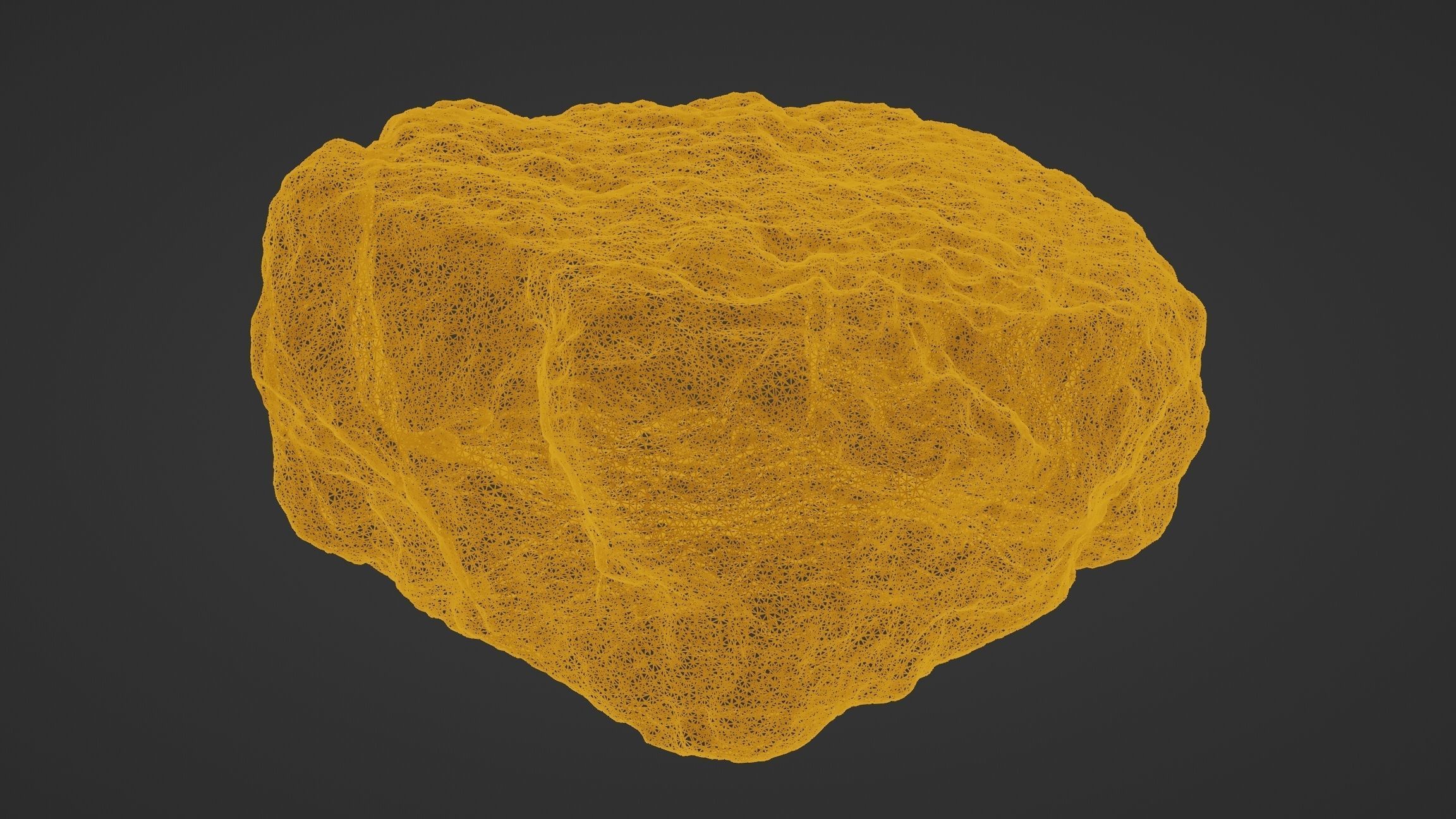 High Poly Scanned Rock 02 3D model_1
