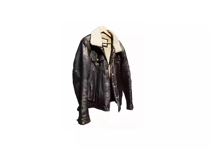 jacket leather man 3d model