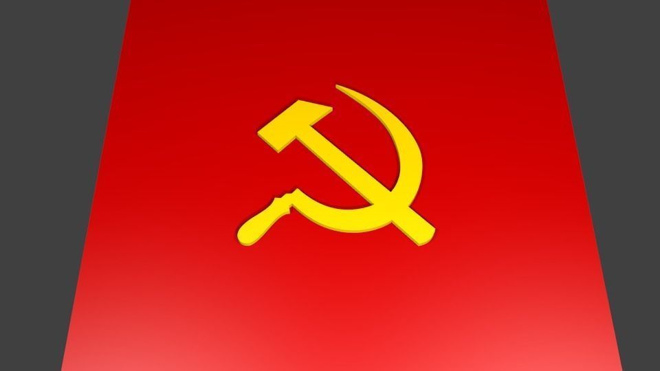 Communism Logo 3D model_1