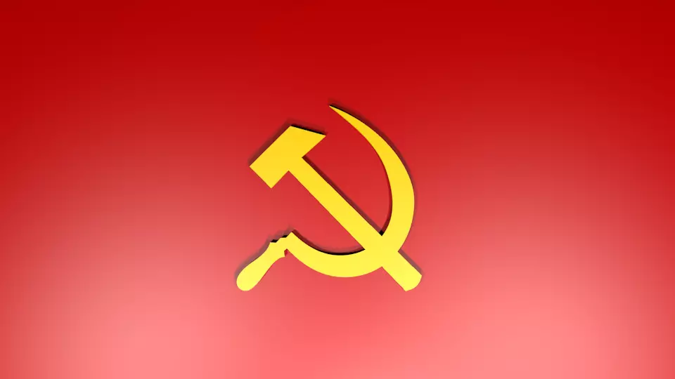 Communism Logo 3D model_0