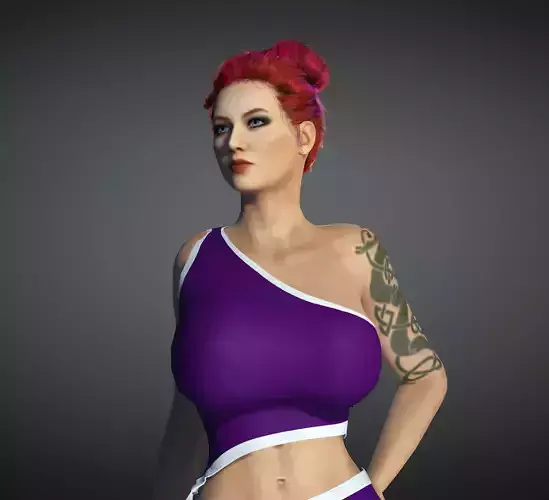 Realistic Female Character 6