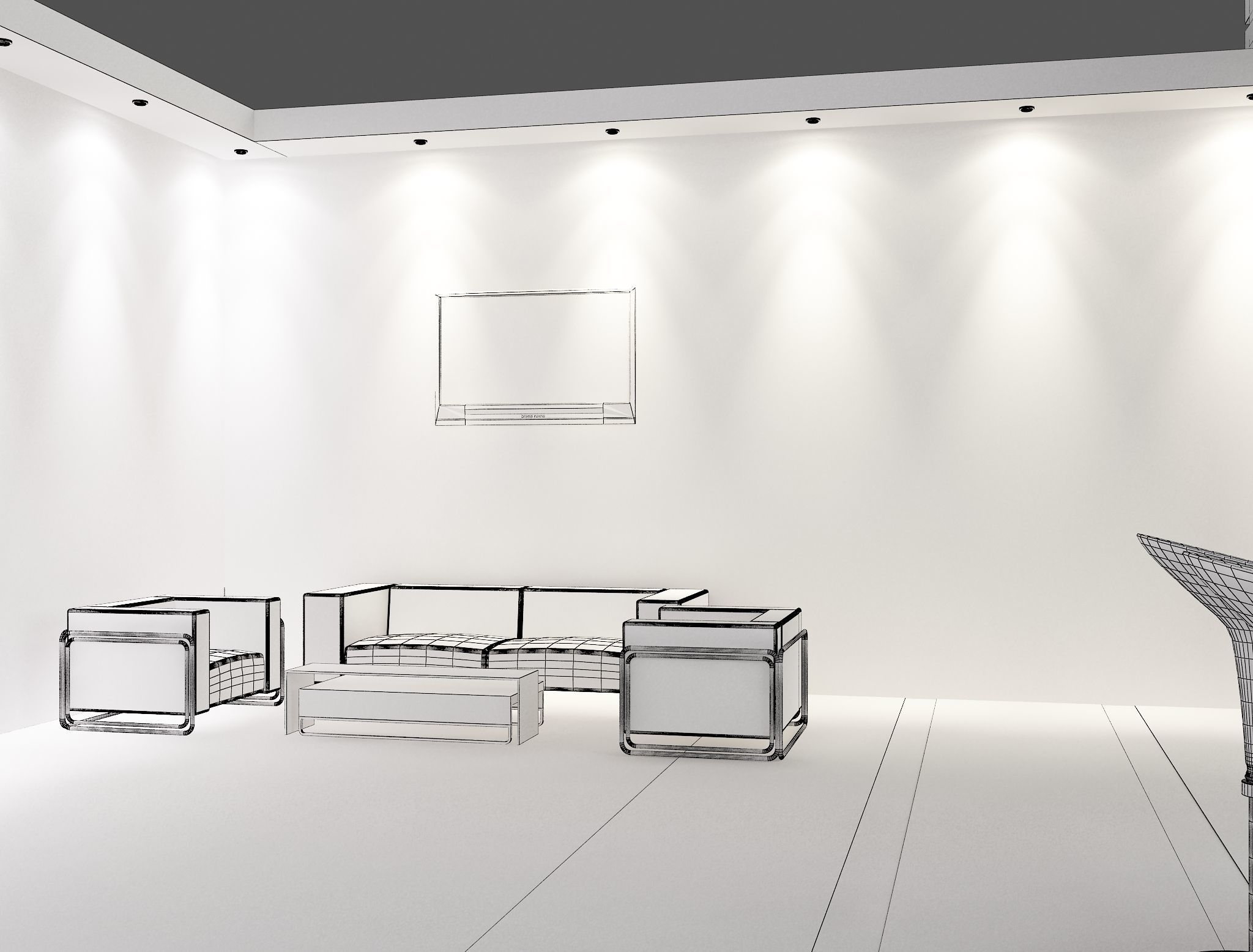 Booth Exhibition Stand a467e  3D model_11