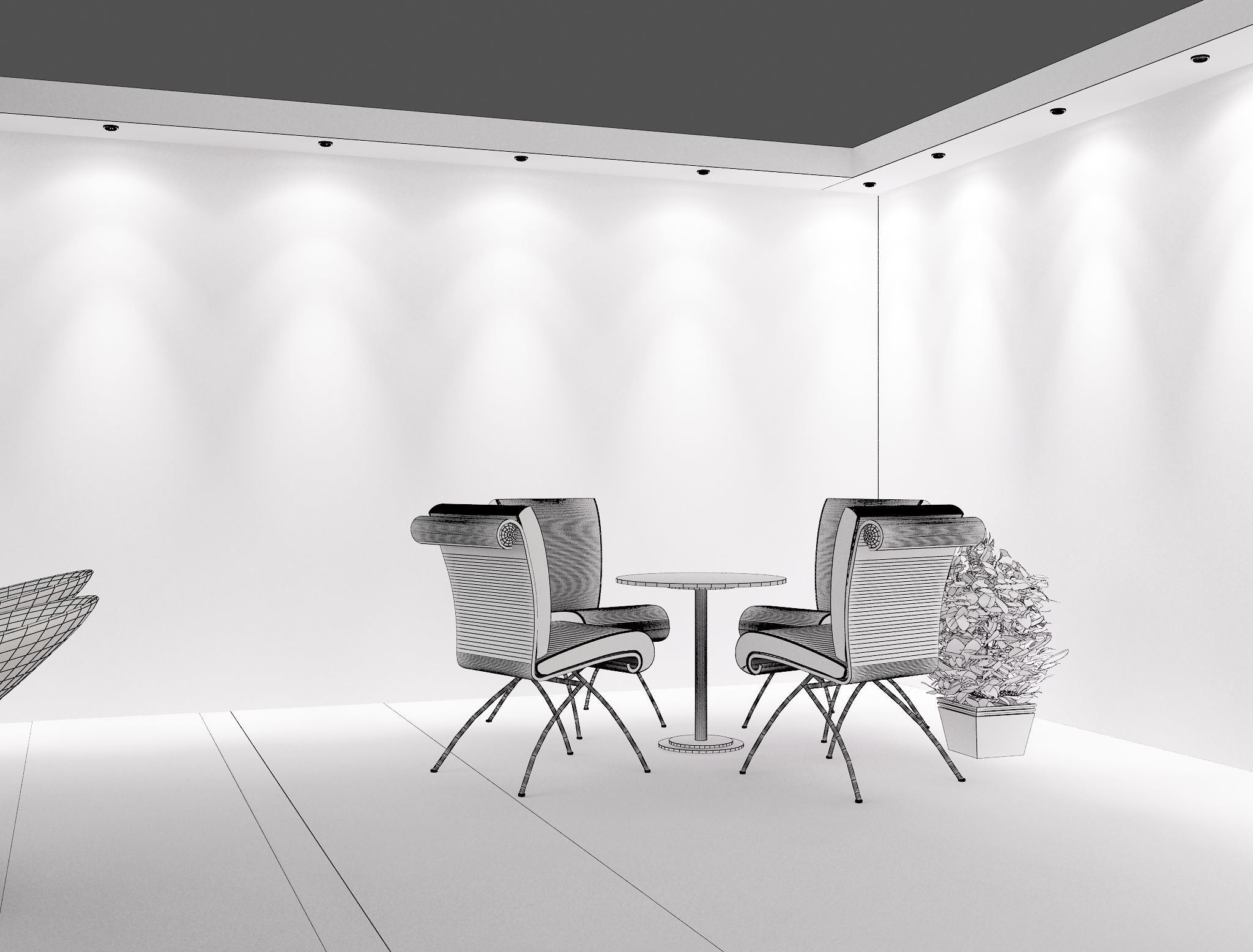 Booth Exhibition Stand a467e  3D model_9