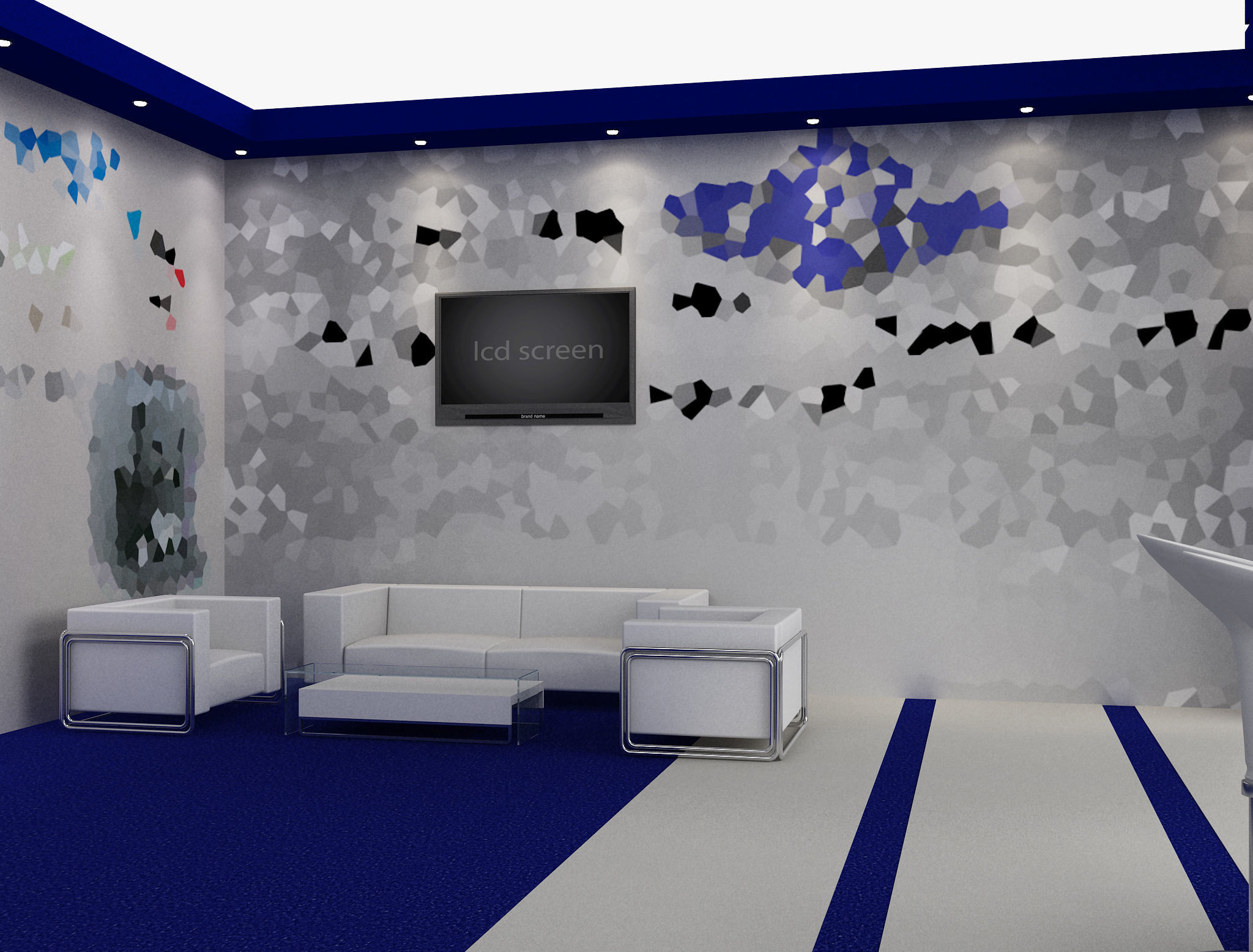 Booth Exhibition Stand a467e  3D model_10