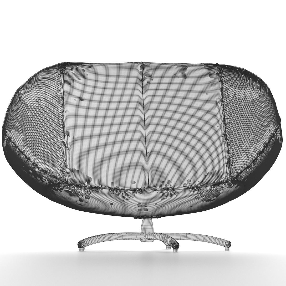 Leather ArmChair Gigi Soft by Label Vanderberg 3D model_6