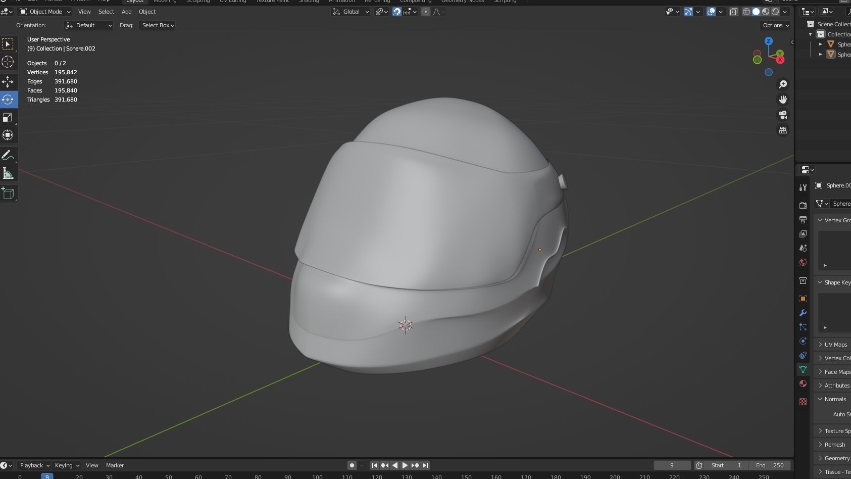 HELMET 03 3D model_1