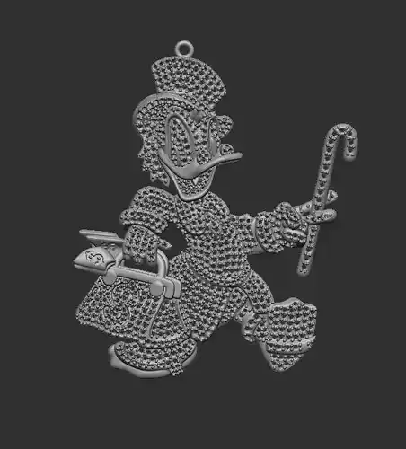 Uncle Scrooge Pendant