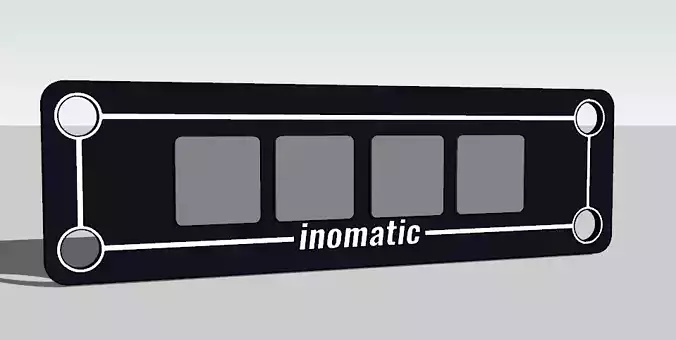 BT2004 panel 3D model