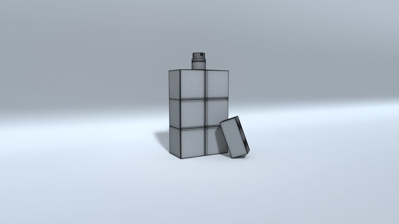 Hugo Boss Eua De Toilette After Shave 3D model_21