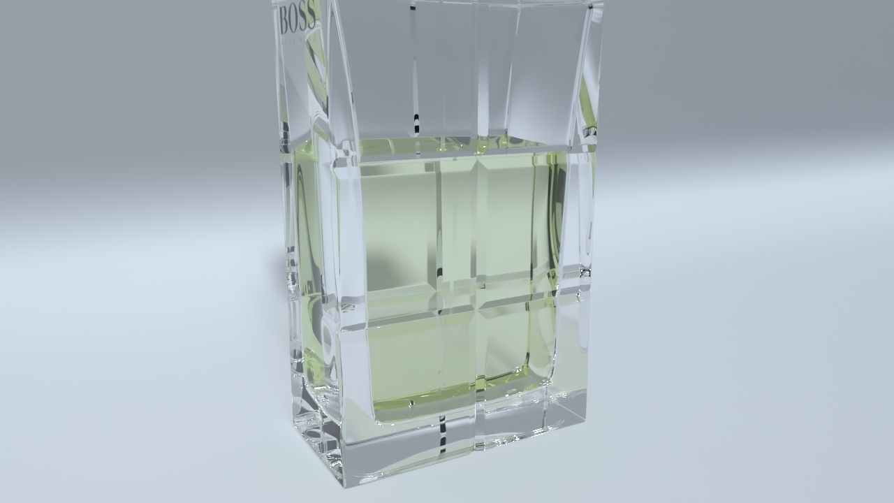 Hugo Boss Eua De Toilette After Shave 3D model_14