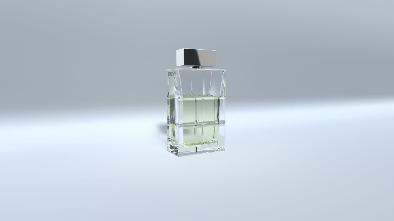 Hugo Boss Eua De Toilette After Shave 3D model_18