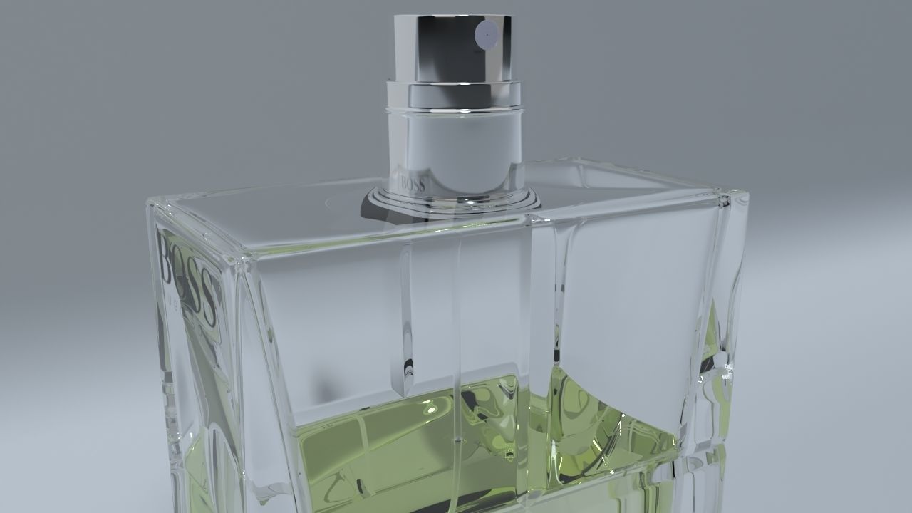 Hugo Boss Eua De Toilette After Shave 3D model_10