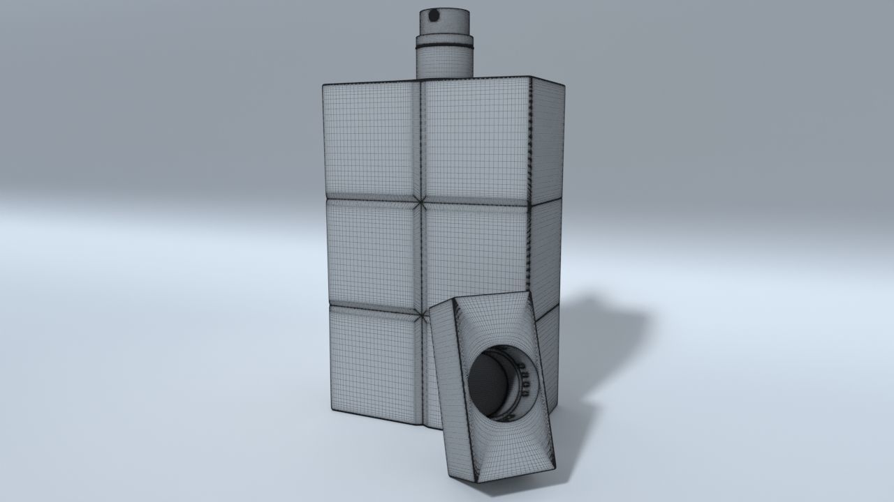 Hugo Boss Eua De Toilette After Shave 3D model_5