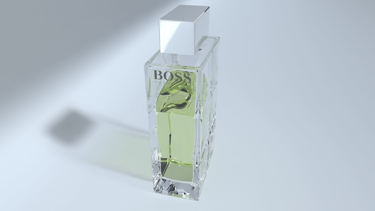 Hugo Boss Eua De Toilette After Shave 3D model_2