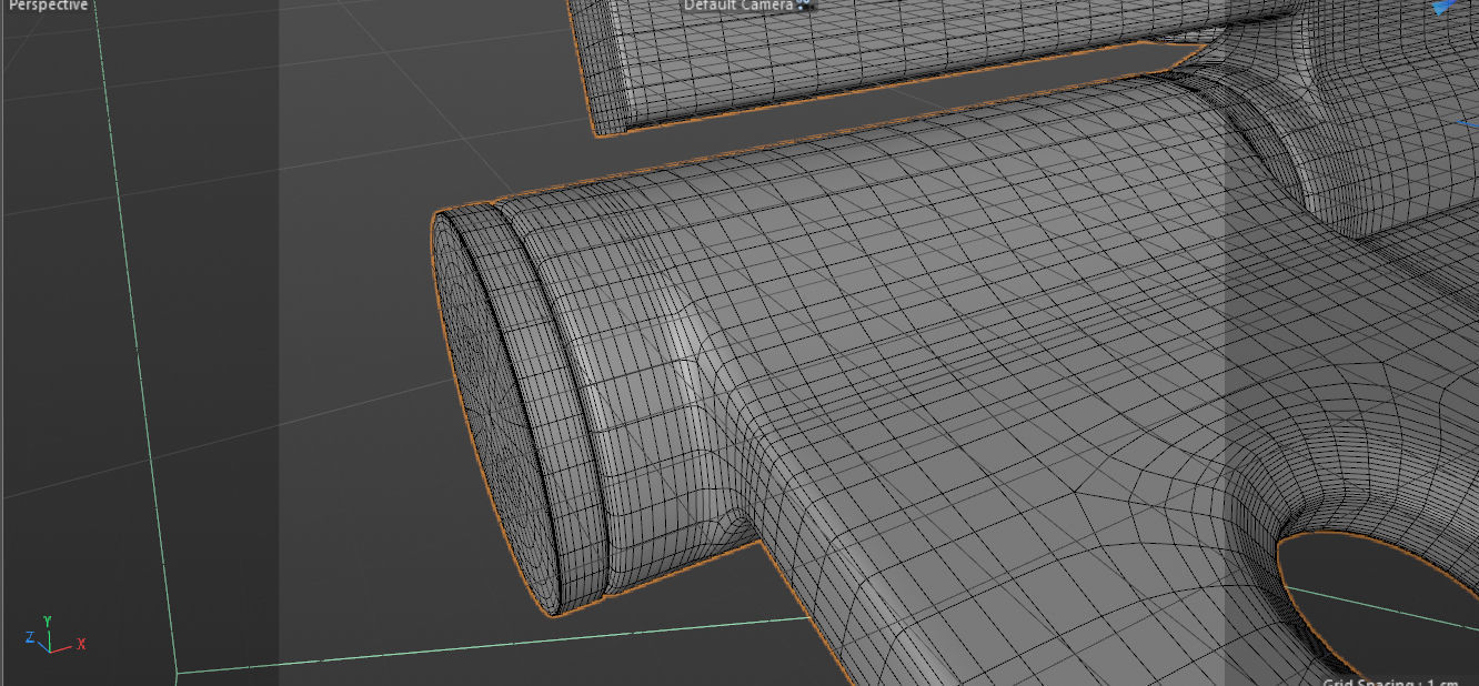 door hinges 3D model_2