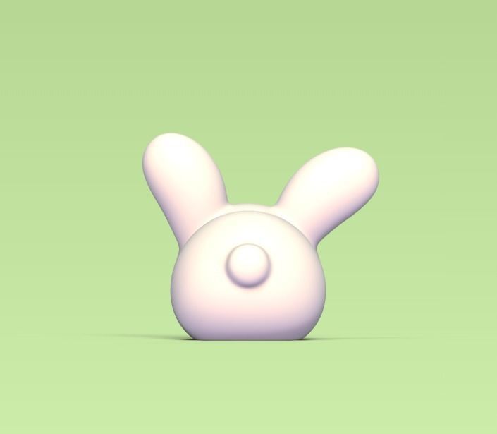 Sweet Bunny 3D print model_3