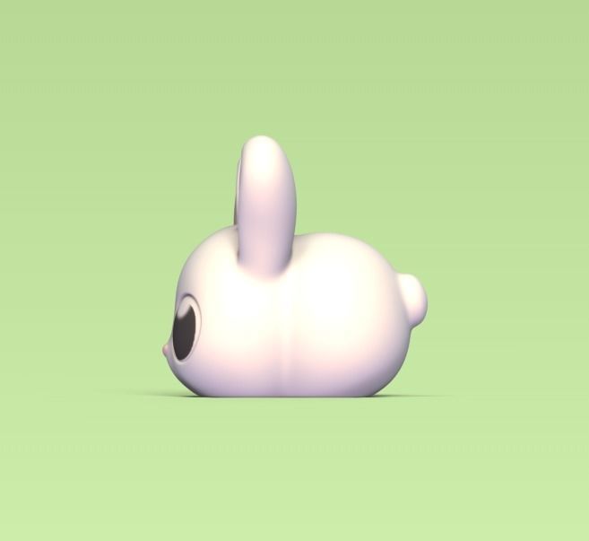 Sweet Bunny 3D print model_2