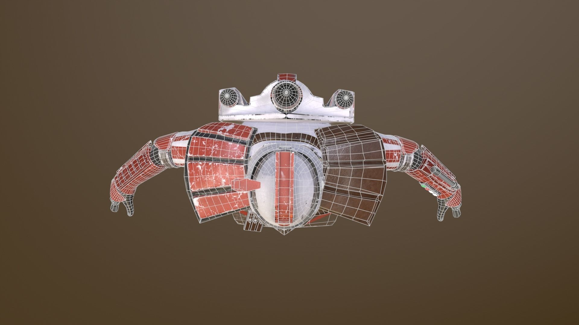 Arc Clone Trooper Low-poly 3D model_24