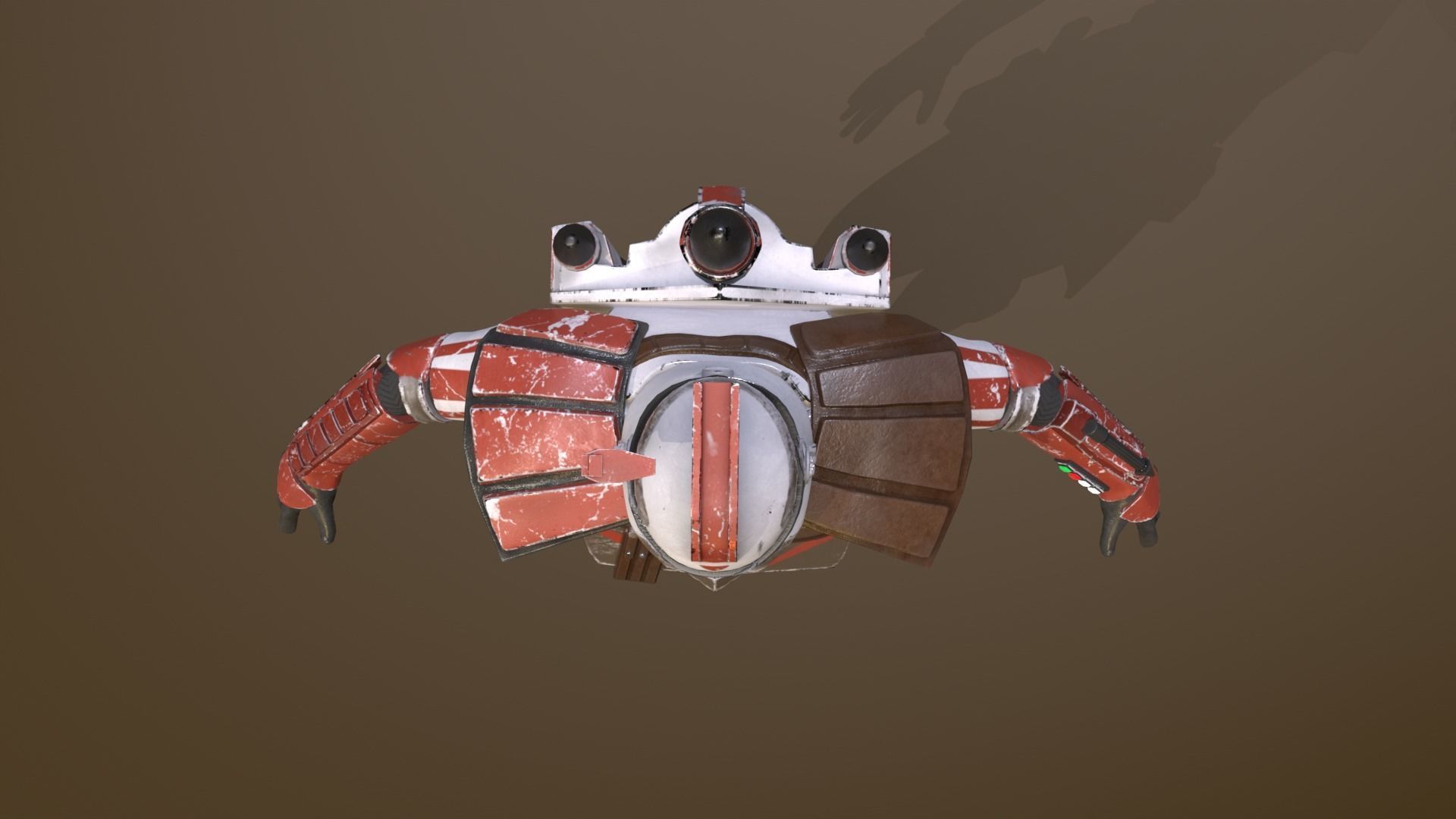 Arc Clone Trooper Low-poly 3D model_25