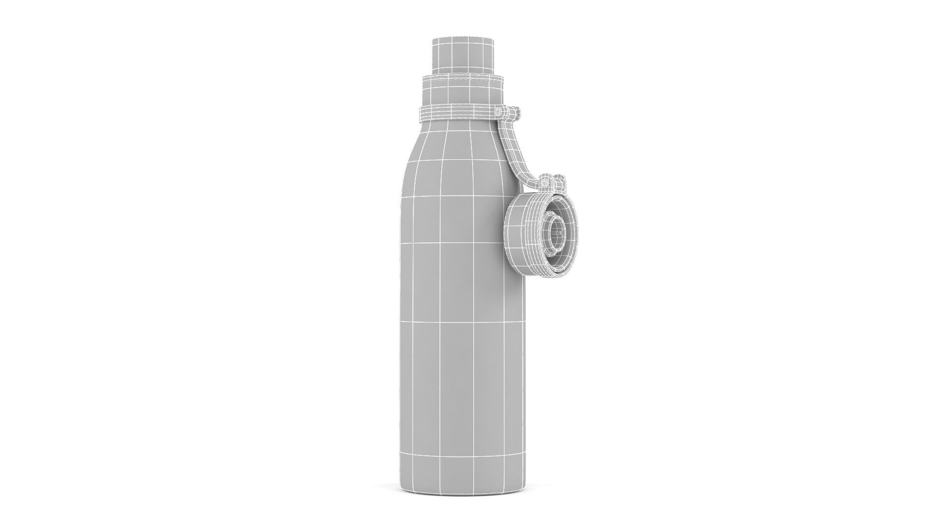 Water Bottle 3D model_7
