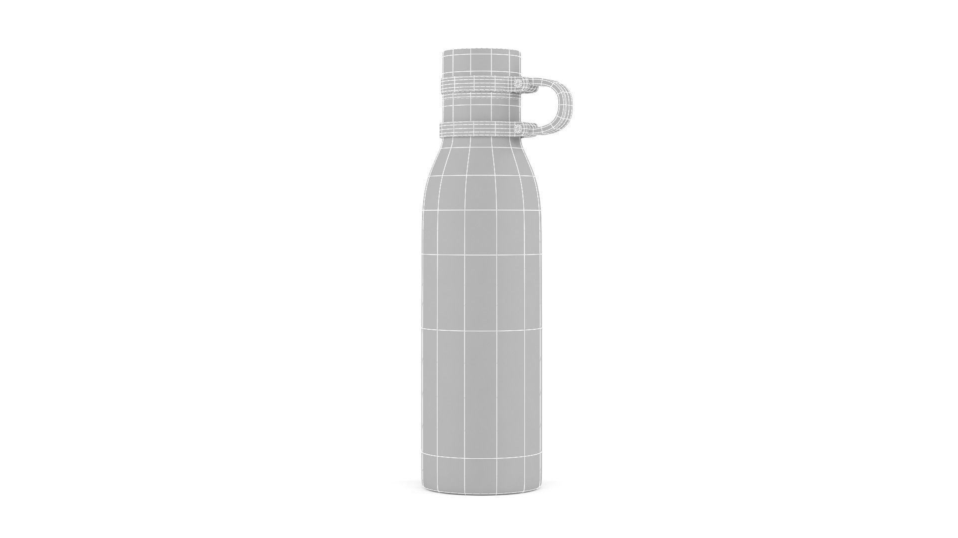 Water Bottle 3D model_9