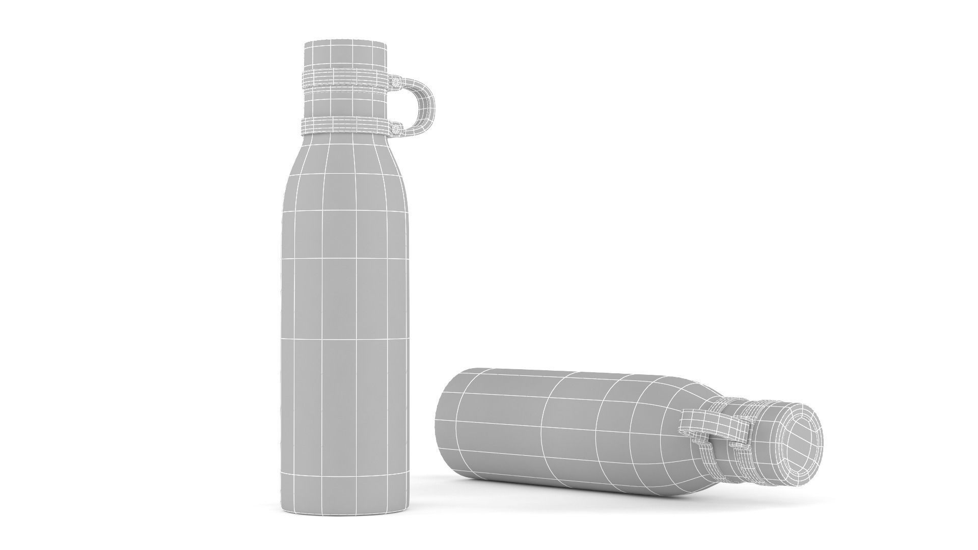 Water Bottle 3D model_6