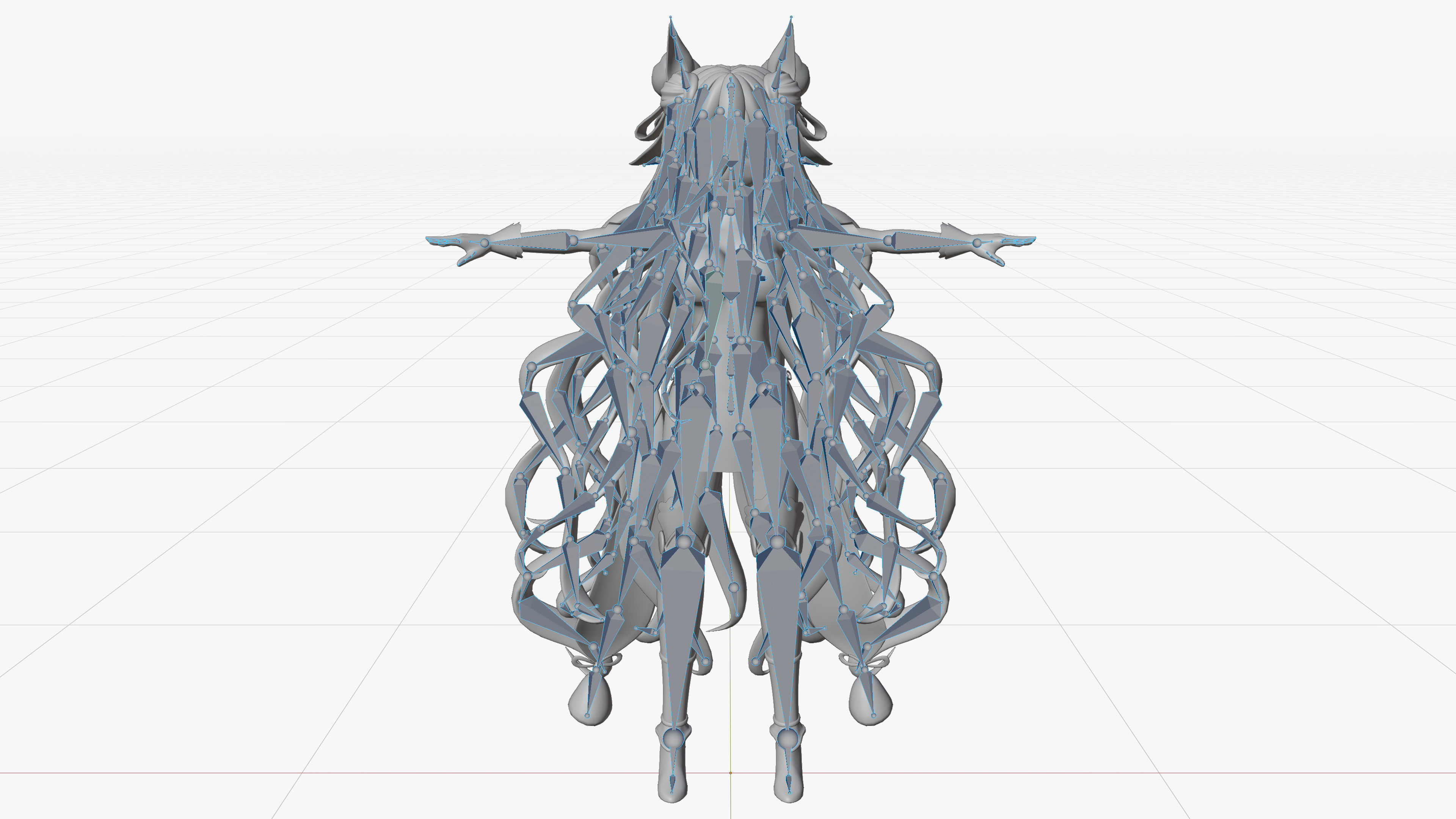 MuKuro Date a live Low-poly 3D model_4