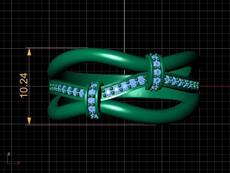 Diamond Ring Fashion 3D print model_17