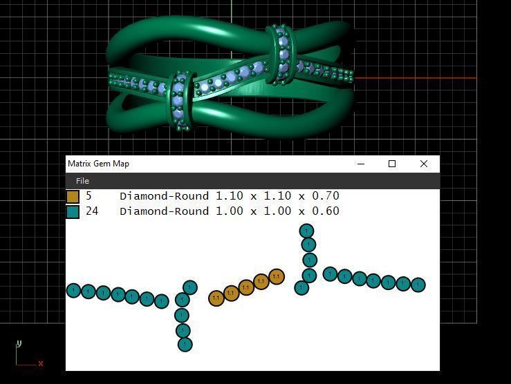 Diamond Ring Fashion 3D print model_13