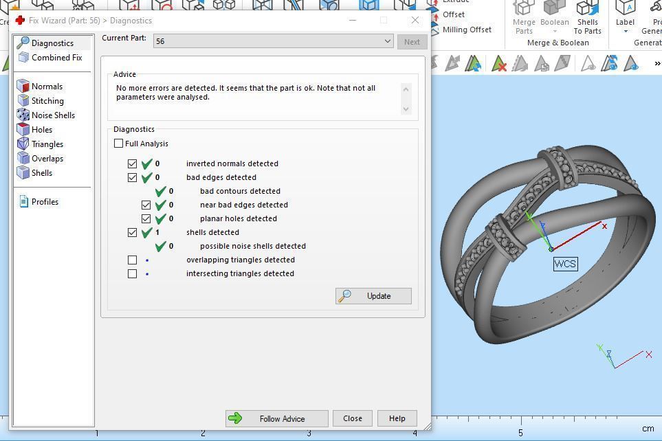 Diamond Ring Fashion 3D print model_15