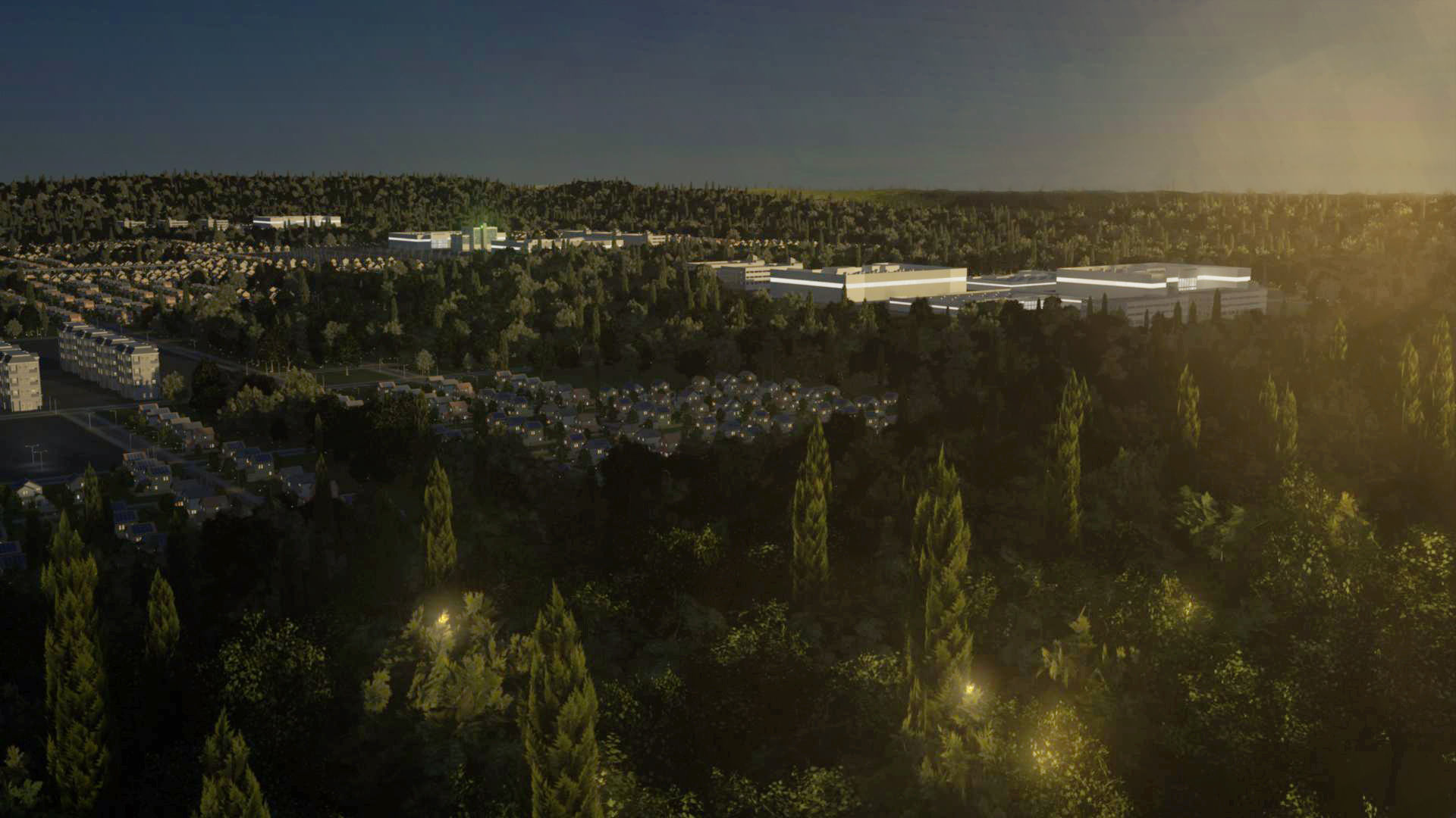 Freeway04 Suburbs 3D model_4