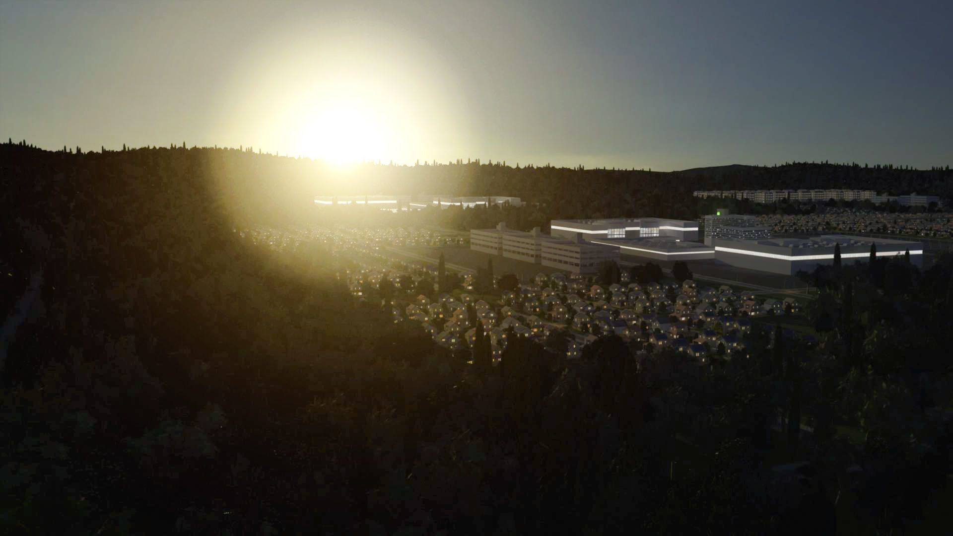 Freeway04 Suburbs 3D model_5