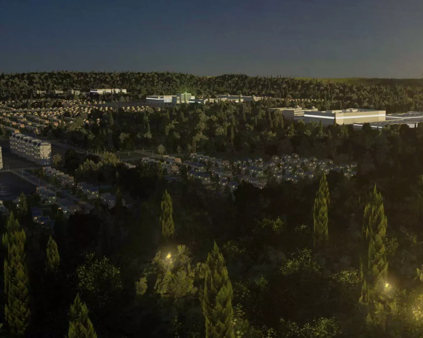 Freeway04 Suburbs 3D model_0