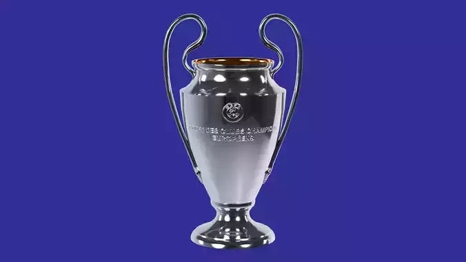 UEFA Champions League Trophy 3D model