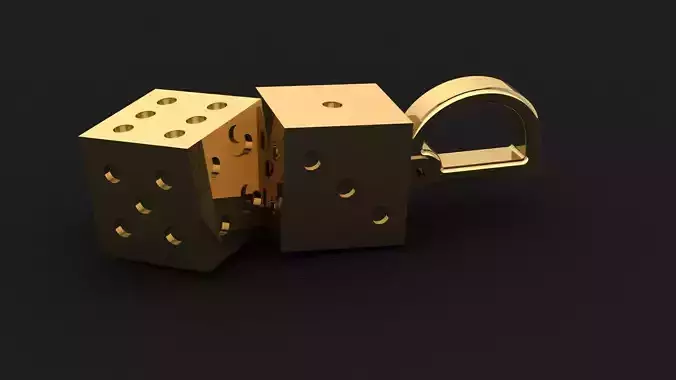 Dice pendant 