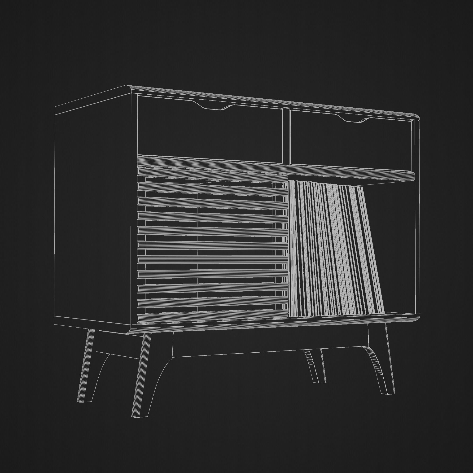 Vinyl Storage No46 3D model_16