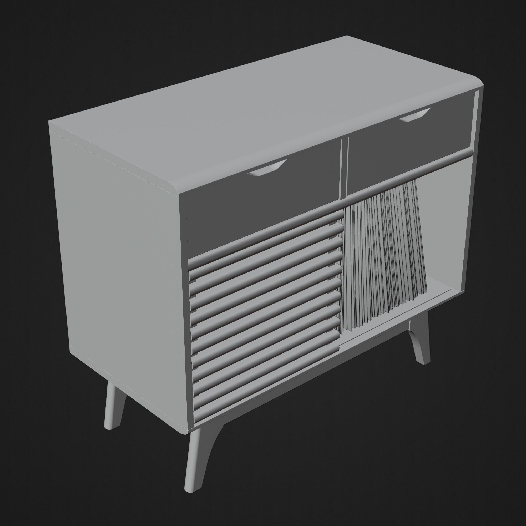 Vinyl Storage No46 3D model_15