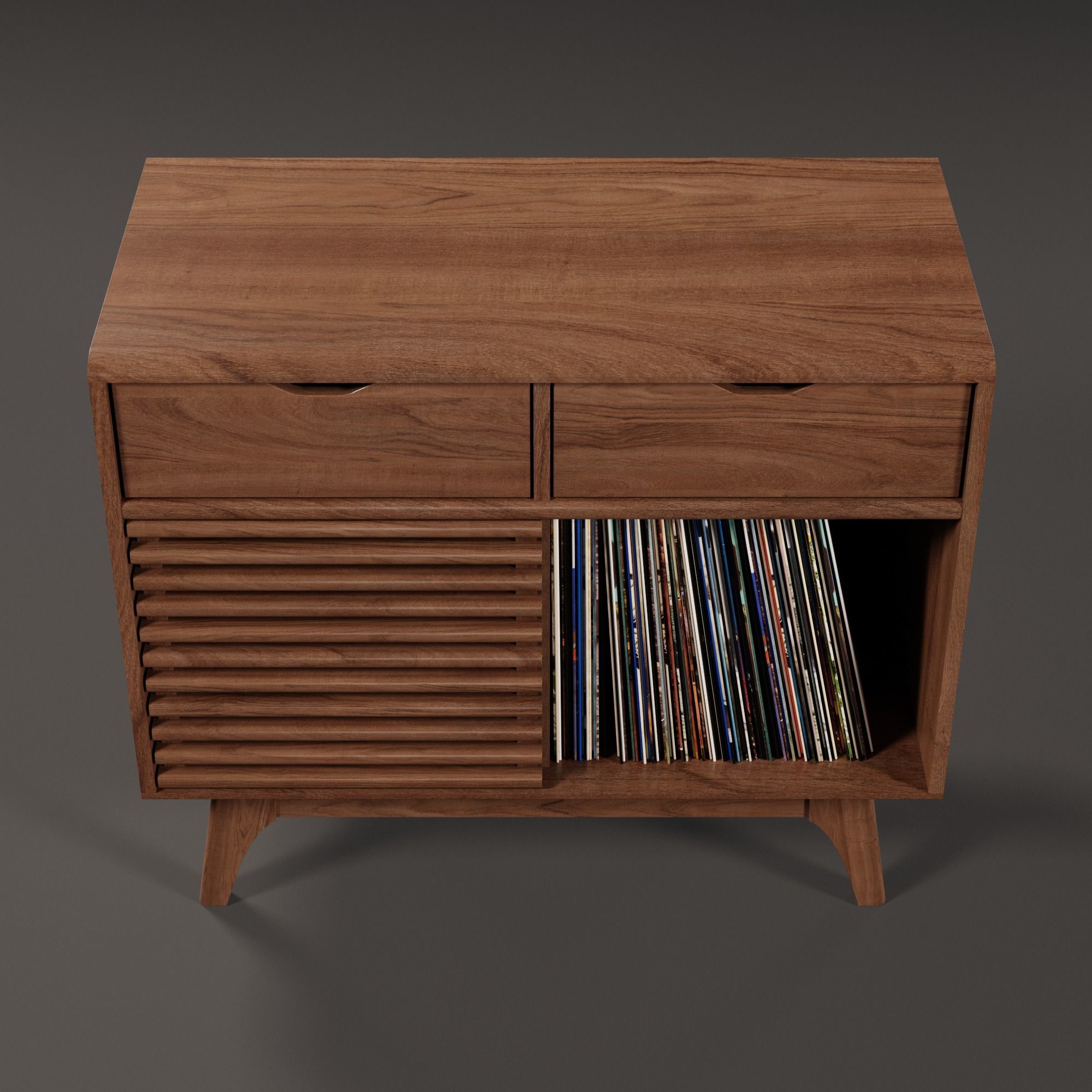 Vinyl Storage No46 3D model_8