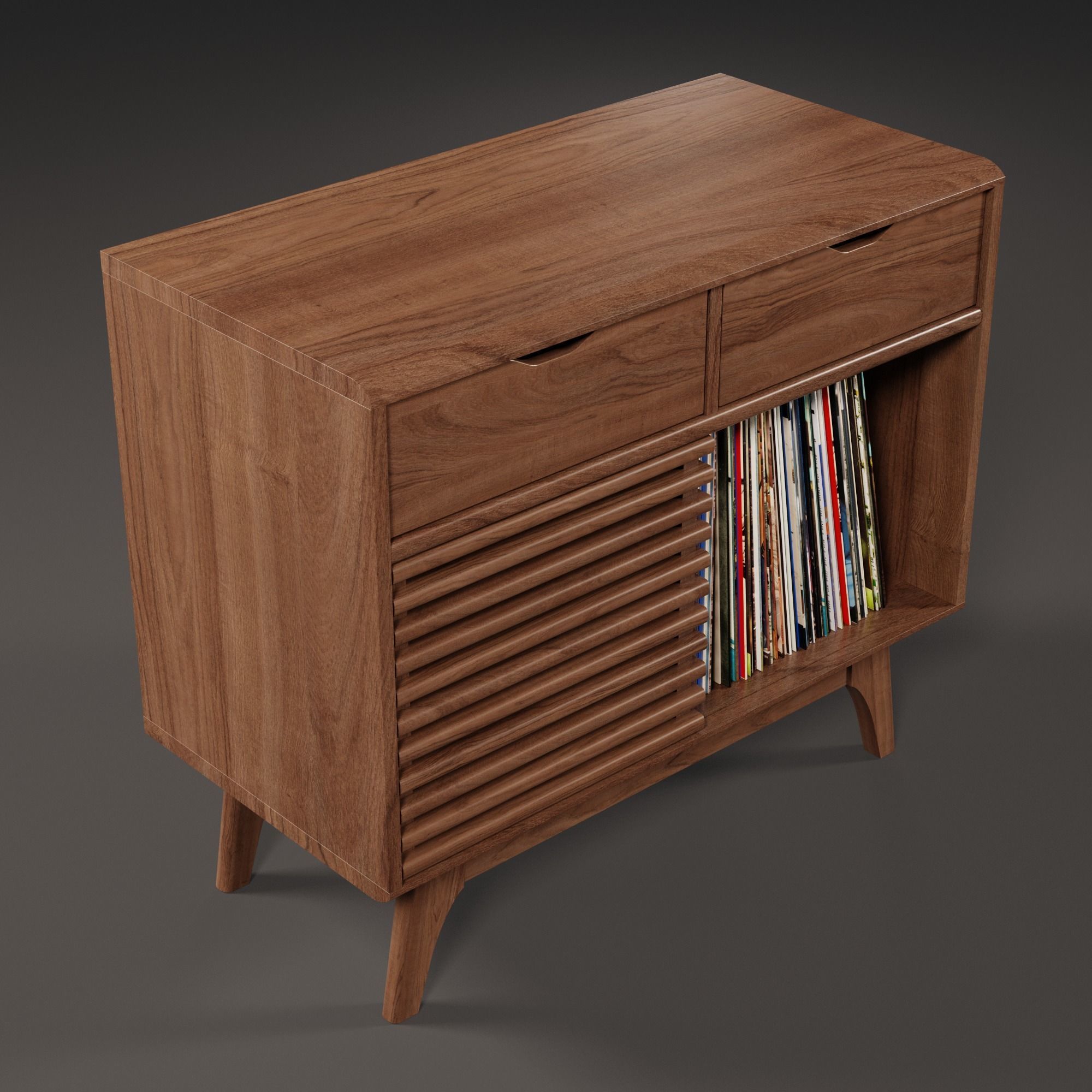Vinyl Storage No46 3D model_4