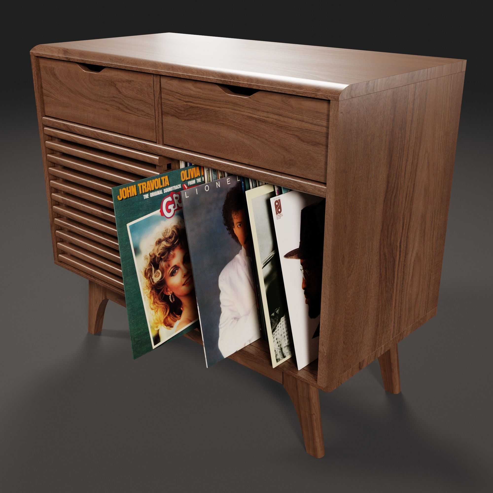Vinyl Storage No46 3D model_6