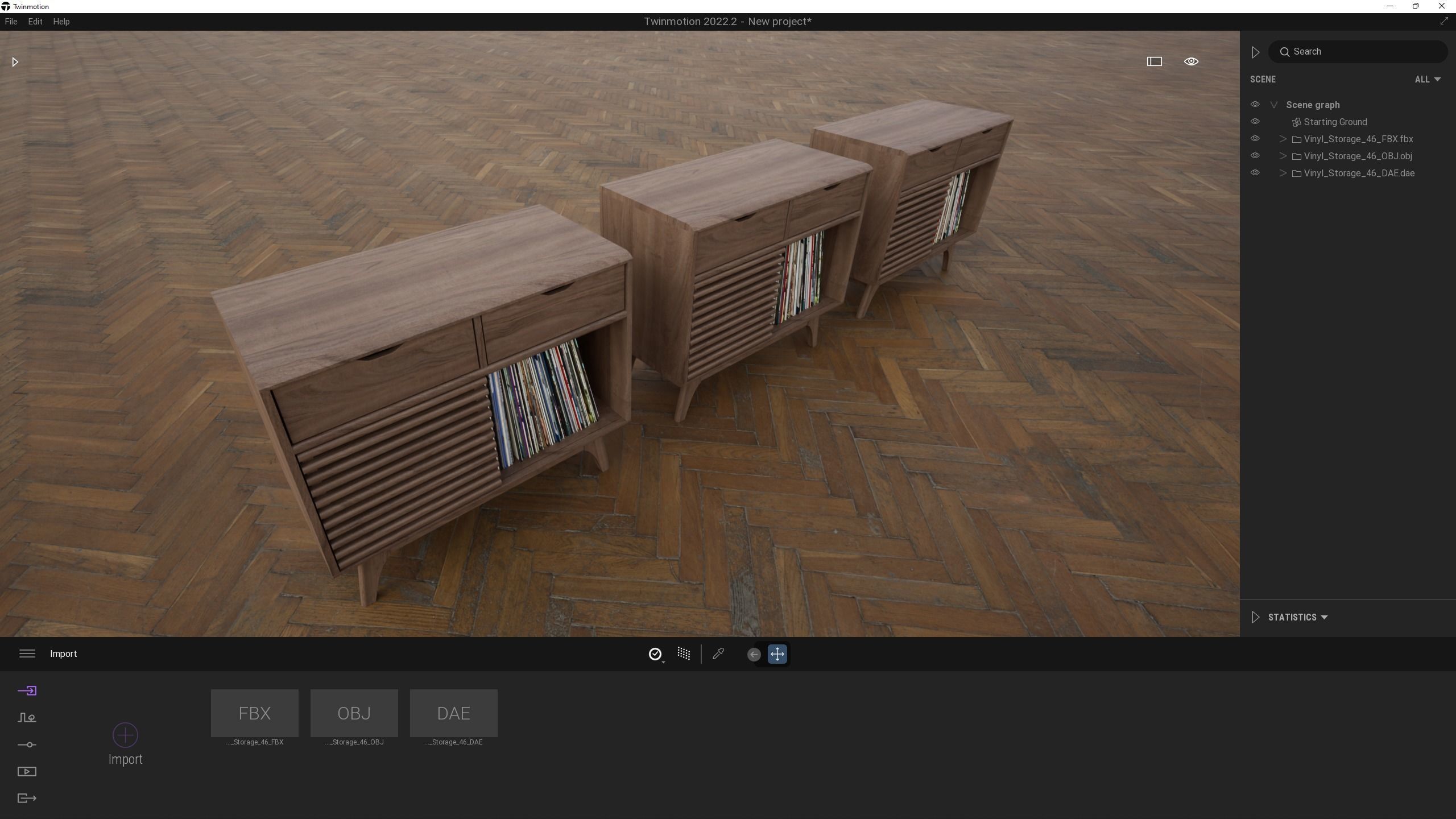 Vinyl Storage No46 3D model_12