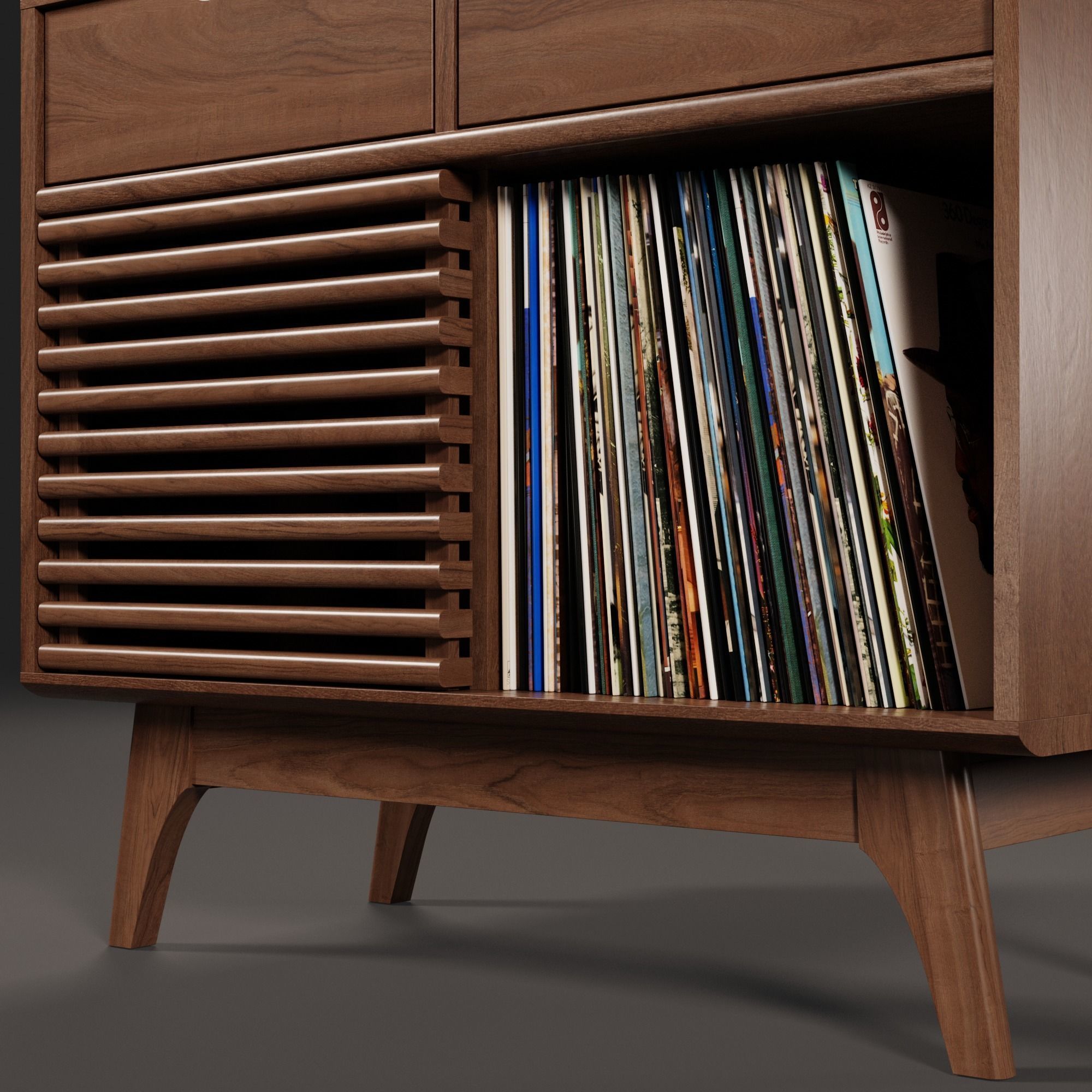 Vinyl Storage No46 3D model_3