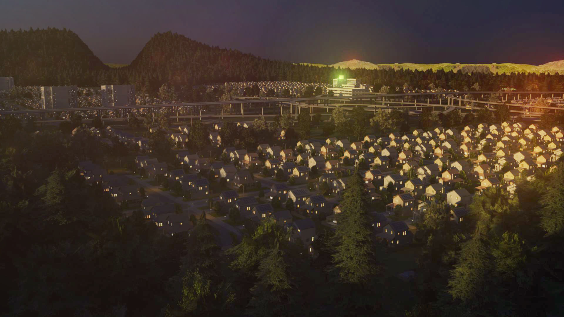 Freeway05 Suburbs 3D model_3